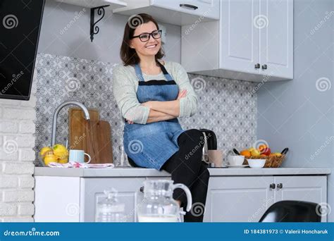 Portrait Of Housewife Tasting Dish Sexy Woman Chef Cooking Wife Chef