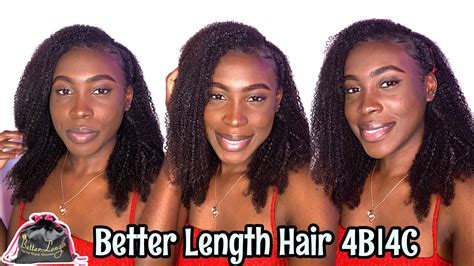 Better Length 4b 4c Clip Ins Can You Tell Wash And Go On 4b4c