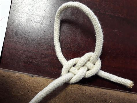 Inline Double Coin Knot Cotton Rope Rknots
