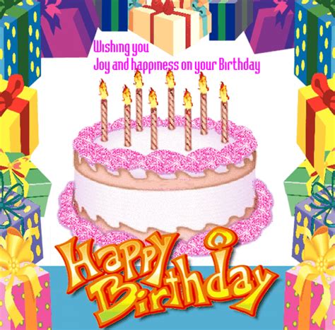 Joy And Happiness On Your Birthday Free Birthday Wishes Ecards 123
