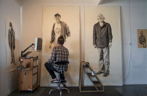 Provoking Hyperrealistic Life Size Portraits By Joel Daniel Phillips