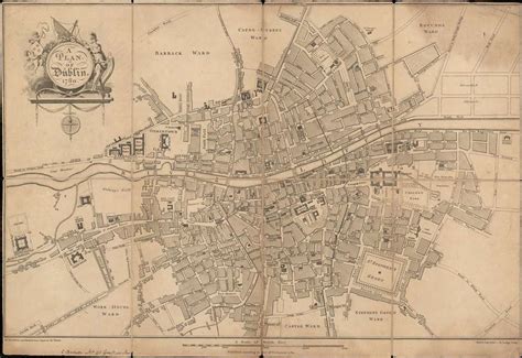 A Plan Of Dublin Geographicus Rare Antique Maps