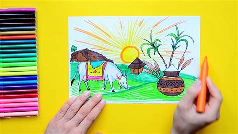 Maybe you would like to learn more about one of these? How to draw Pongal festival - YouTube
