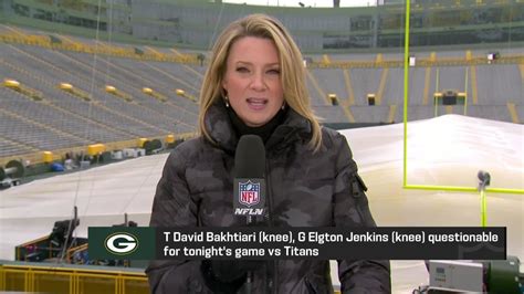 Nfl Networks Stacey Dales Green Bay Weather Feels Like Its In The