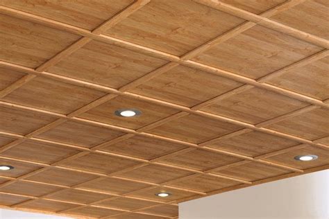 A drop ceiling is a great way to update your home. Sustainable Ceiling: WoodTrac Ceiling System | Remodeling ...