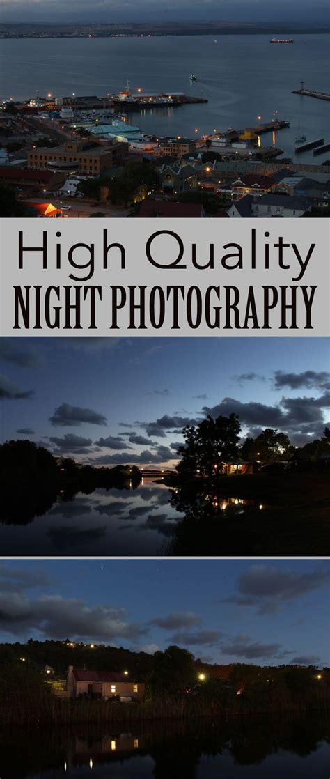 Taking High Quality Night Landscapes Night Landscape Beach Photos