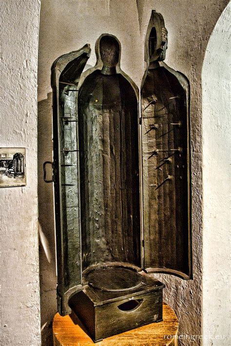 A terrifying medieval torture device, the iron chair invoked about as much fear looking at it as being subjected to it. Rome's Grim Museo Criminologico (& the Papal Guillotine ...