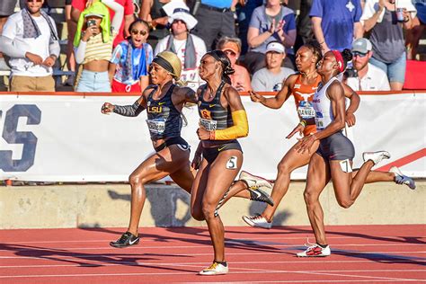 Seeking discomfort and turning pro. NCAA Women's 200 — Annelus Holds Off Richardson - Track ...