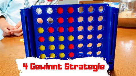 4 Gewinnt Strategie 😍 Anleitung Tipps And Trick Youtube