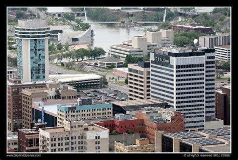Aerial Of Downtown Wichita Aerail Of Downtown Wichtia Kan Flickr