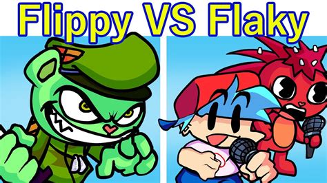 Friday Night Funkin Vs Flaky Remake Fnf Mod Falling Flakes Youtube