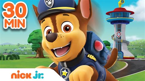 Best Of Chase PAW Patrol 30 Minute Compilation Nick Jr YouTube