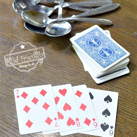 The spoons card game rules vary among different groups of people. How To Play Spoons Card Game {Fun for All Ages!} with video | Kid Friendly Things To Do in 2020 ...