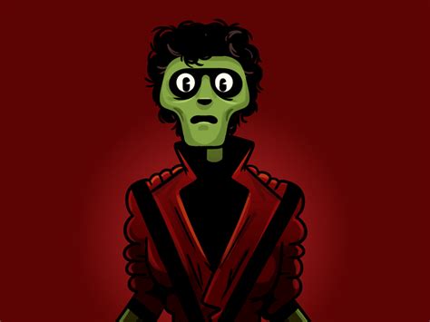 Michael Jackson Thriller Animated 