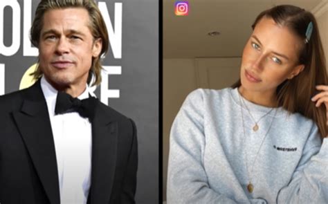 Brad Pitt Et Nicole Poturalski Une Idylle Entre Berlin Et Les Usa