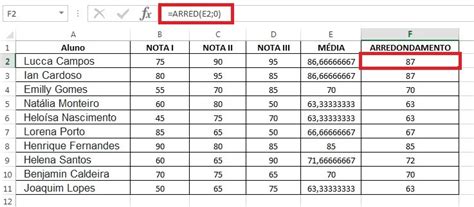 Como calcular média aritmética no Excel Max Planilhas
