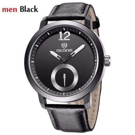 Matte Black Mens Watch Fashionable Wrist Watch