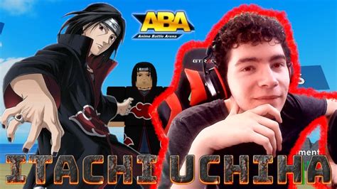 El Itachi Uchiha Esta Op Para Robar Partidas Roblox Anime Battle