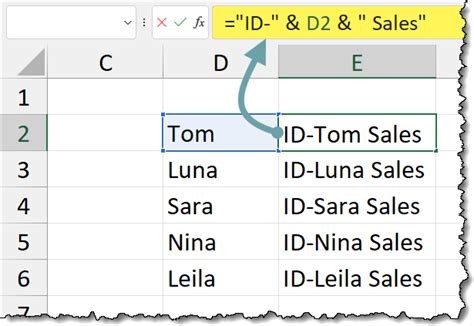 How To Add Text In A Formula Cell In Excel Printable Templates