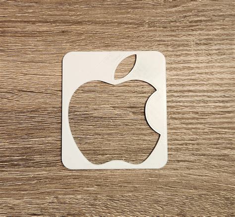 Diy Apple Logo Stencil Digital Download For 3d Printing Laser Cutting