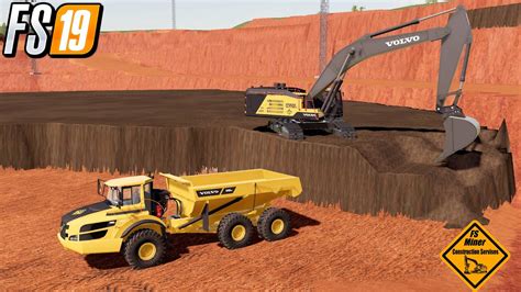 FS START CARRER AT NEW MINING AND CONSTRUCTION ECONOMY MAP V EPISODE FARMING SIMULATOR