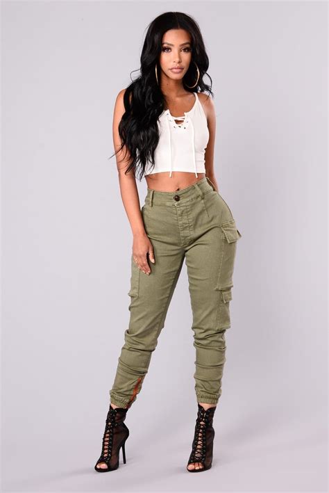 Kalley Cargo Pants Olive Green Cargo Pants Outfit Olive Green