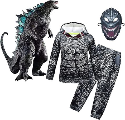 Godzilla Vs Kong Halloween Costume Godzilla Cosplay 40 Off