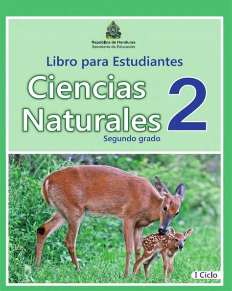 Libro De Ciencias Naturales Segundo Grado Primaria 📖 Libros Honduras
