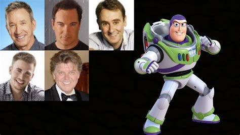 Animated Voice Comparison Buzz Lightyear Toy Story Youtube