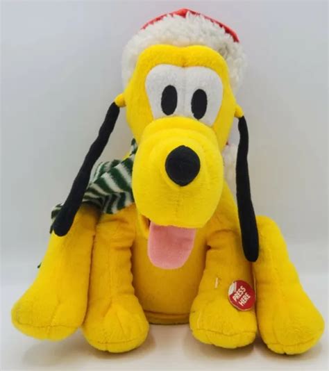 Christmas Just Play Disney Mickey Mouse Clubhouse Dancing Pluto Plush
