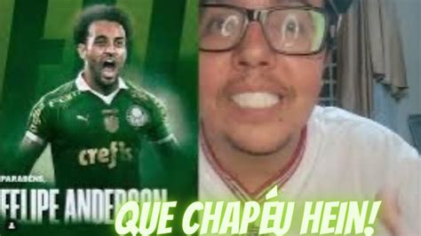 BOMBA PALMEIRAS ANUNCIA FELIPE ANDERSON E DÁ CHAPÉU HISTÓRICO NA