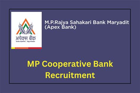 Mp Cooperative Bank Recruitment 2023 Notification Released For 638 Po