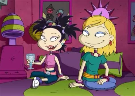 Angelica And Her New Friend Hang Out Personajes De Los Rugrats