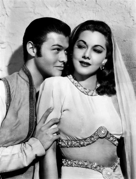 Turhan Bey And Maria Montez Movie Stars Hollywood Classic Hollywood