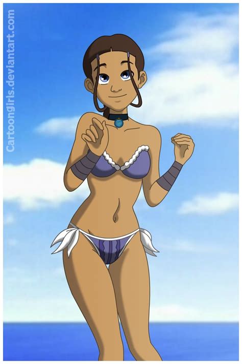 Katara By Cartoongirls Deviantart Com On Deviantart Avatar Avatar Cartoon Anime Girl Hot