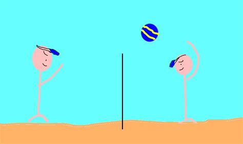 Veja mais ideias sobre volei, vôlei feminino, esportes. Vôlei de praia - Desenho de marh_lira - Gartic