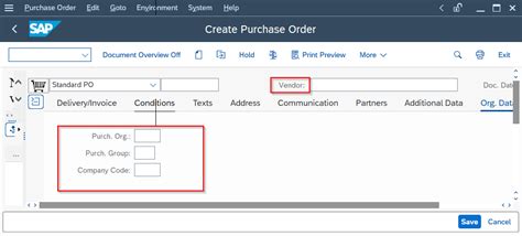 How To Create Purchase Order In Sap