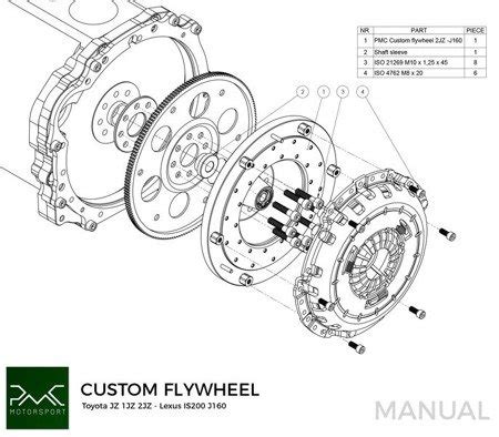 12 results for toyota v160 transmission. PMC Motorsport Custom Flywheel Toyota JZ 1JZ 2JZ - Toyota ...
