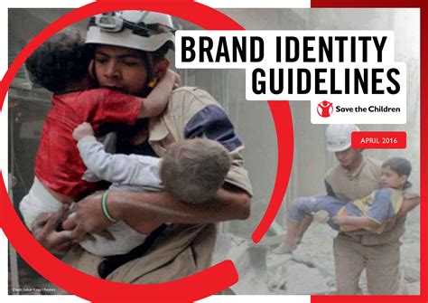 Save The Children Pdf Document Branding Style Guides