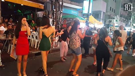 Bangkok Nightlife Khaosan Road At Night Youtube