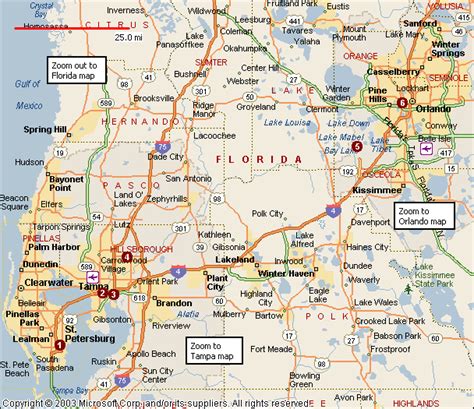Orlando Map - ToursMaps.com