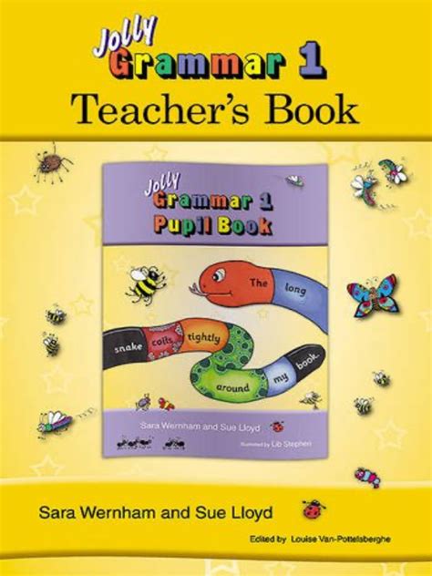 Jolly Grammar 1 Teachers Book Precursive Letters Publisher