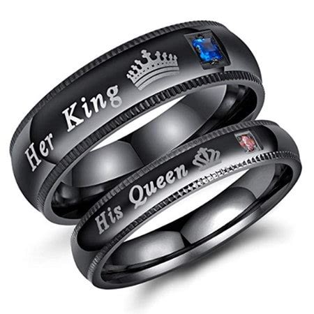 His And Hers Promise Rings Couple Rings Online