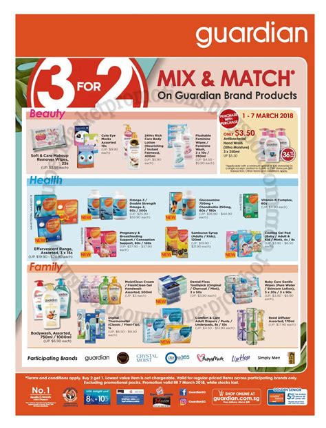 Guardian promo code for malaysia in april 2021. Guardian Promotion 01 - 07 March 2018 ~ Supermarket Promotions