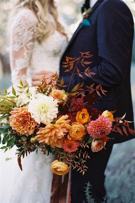 See more ideas about burgundy bouquet, wedding bouquets, wedding flowers. Sweet Fall Wedding Color Palette - LinenTablecloth