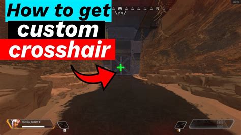 How To Get A Custom Crosshair In Apex Legends Tipsandtricks Youtube