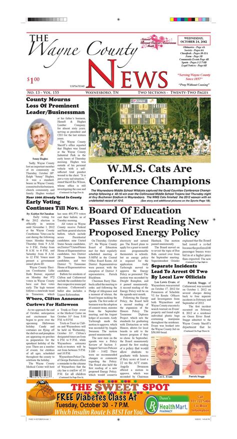 Wayne County News 10-24-12 by Chester County Independent - Issuu