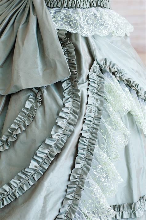 Silk Victorian Ballroom Dress Katherine Pierces Dress Etsy