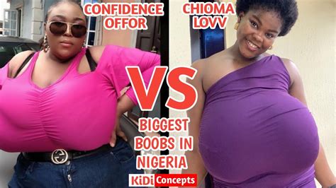 Biggest Boobs In Nigeria🇳🇬 Confidence Offor Vs Chioma Lovv Plus Size