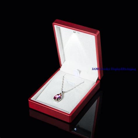 Check spelling or type a new query. High End Red Rubber LED Light Pendant Box for Jewelry ...